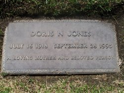 Doris Nettie <I>Vick</I> Jones 