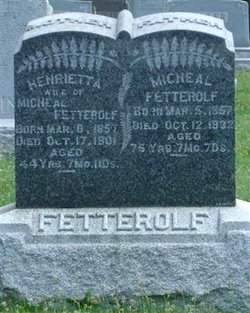 Henrietta <I>Fetterman</I> Fetterolf 