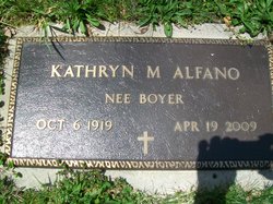 Kathryn M. <I>Boyer</I> Alfano 