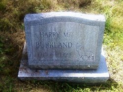 Harry M Burkland 