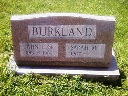 John E Burkland Sr.