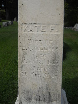 Kate F. <I>Rose</I> Coleman 