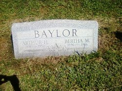 Bertha M <I>Morrison</I> Baylor 