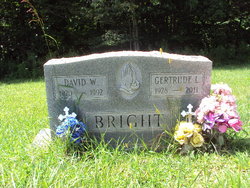 Gertrude L. <I>Taylor</I> Bright 