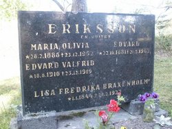 Edvard Valfrid Eriksson 