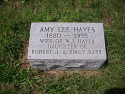 Amy Lee <I>Barr</I> Hayes 