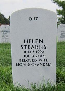 Helen <I>Engleman</I> Stearns 
