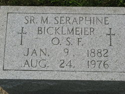 Sr Seraphine Bicklmeier 