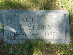 Alice Louise <I>Lumbard</I> Tompkins 
