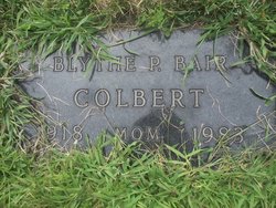 Blythe Pheobe <I>Bair</I> Colbert 