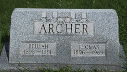 Beulah Faye <I>Carter</I> Archer 