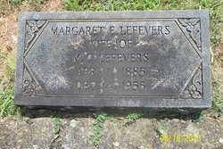 Margaret Elizabeth <I>Carter</I> Lefevers 