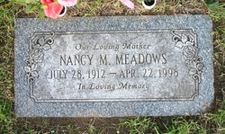 Nancy M. <I>Hill</I> Meadows 