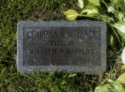 Clarissa A <I>Wallace</I> Bassett 