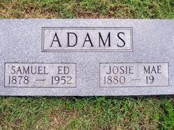 Samuel Edgar “Ed” Adams 