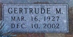 Gertrude M <I>Timm</I> Dube 