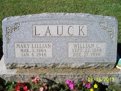 Mary Lillian <I>McDivitt</I> Lauck 