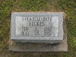 Sara Elizabeth <I>McFarland</I> Fickes 