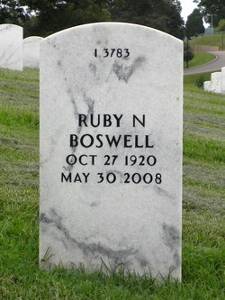 Ruby Maurine <I>Newcomb</I> Boswell 