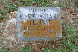 Martha Jane <I>Madden</I> Millican 