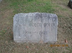 Cadmus Cecil Cofer 