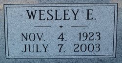 Wesley Edwin Eckhardt 