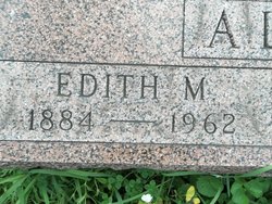 Edith M. <I>Evans</I> Allen 