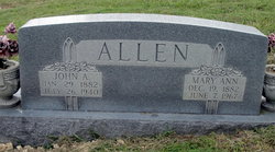 John A Allen 