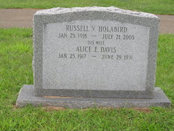 Russell V Holabird 