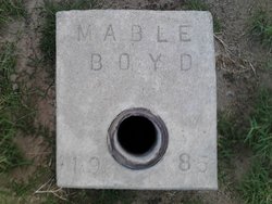 Mable <I>Cole</I> Boyd 