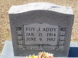 Foy J Addy 