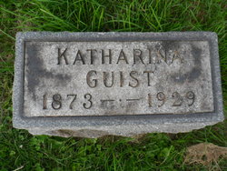 Katharina <I>Wenzel</I> Guist 