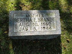 Bertha Emilie <I>Bischoff</I> Brandt 