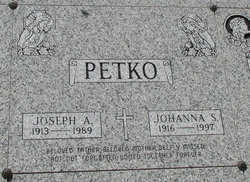 Johanna S <I>Loder</I> Petko 