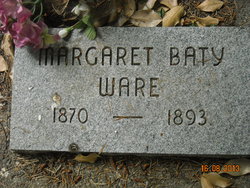 Margaret E “Maggie” <I>Baty</I> Ware 