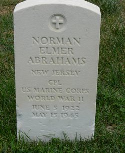 CPL Norman Elmer Abrahams 