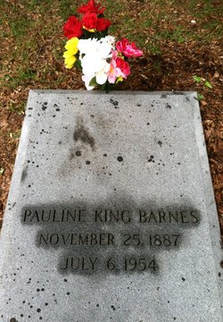 Pauline <I>King</I> Barnes 