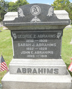 Sarah Jane <I>Miller</I> Abrahims 