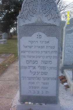 Moshe Menachem Spiegel 