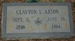Clayton Leroy Axson 