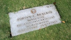 PFC Adrian Clarence Brackin 