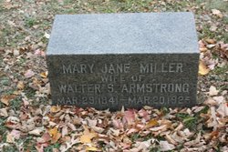 Mary Jane <I>Miller</I> Armstrong 