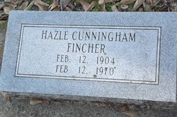 Hazel <I>Cunningham</I> Fincher 