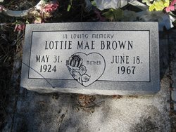 Lottie Mae Brown 