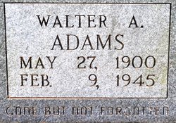 Walter A. Adams 