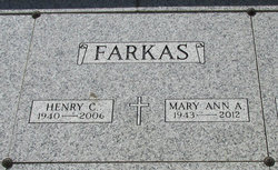 Mary Ann A <I>Petko</I> Farkas 