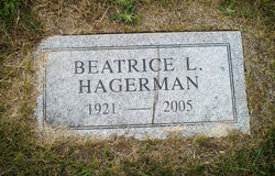 Beatrice L <I>Schneider</I> Hagerman 