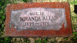 Miranda <I>Andrews</I> Alen 