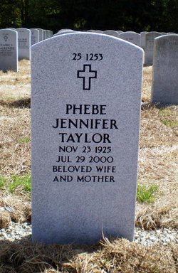 Phebe Jennifer Taylor 