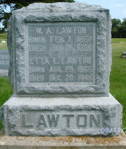 Etta Edna <I>Little</I> Lawton 